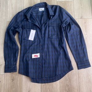 Brand new calibrate button down